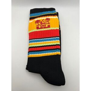 Nike LeBron James Athletic Elite Crew Basketball Socks Multi Color Size L